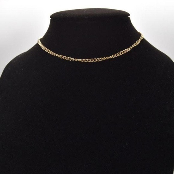 Gold Stacking Chain Choker - Picture 2 of 3